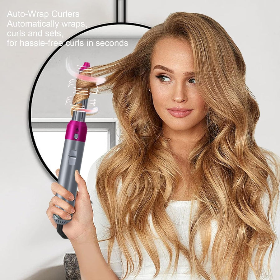 5 in 1 Hair Styler, Hot Air Brush, Airwrap Styler Electric Hair Styler