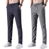 Men’s Lycra Solid Track Pants Combo (Pack of 2)
