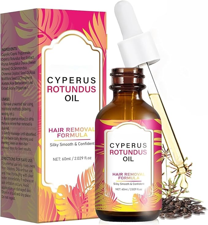 Cyperus Rotundus Oil for Hair Removal (Pack of 2)