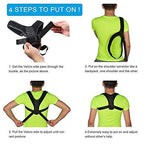 Adjustable Posture Corrector — Upper Back & Shoulder Support Belt