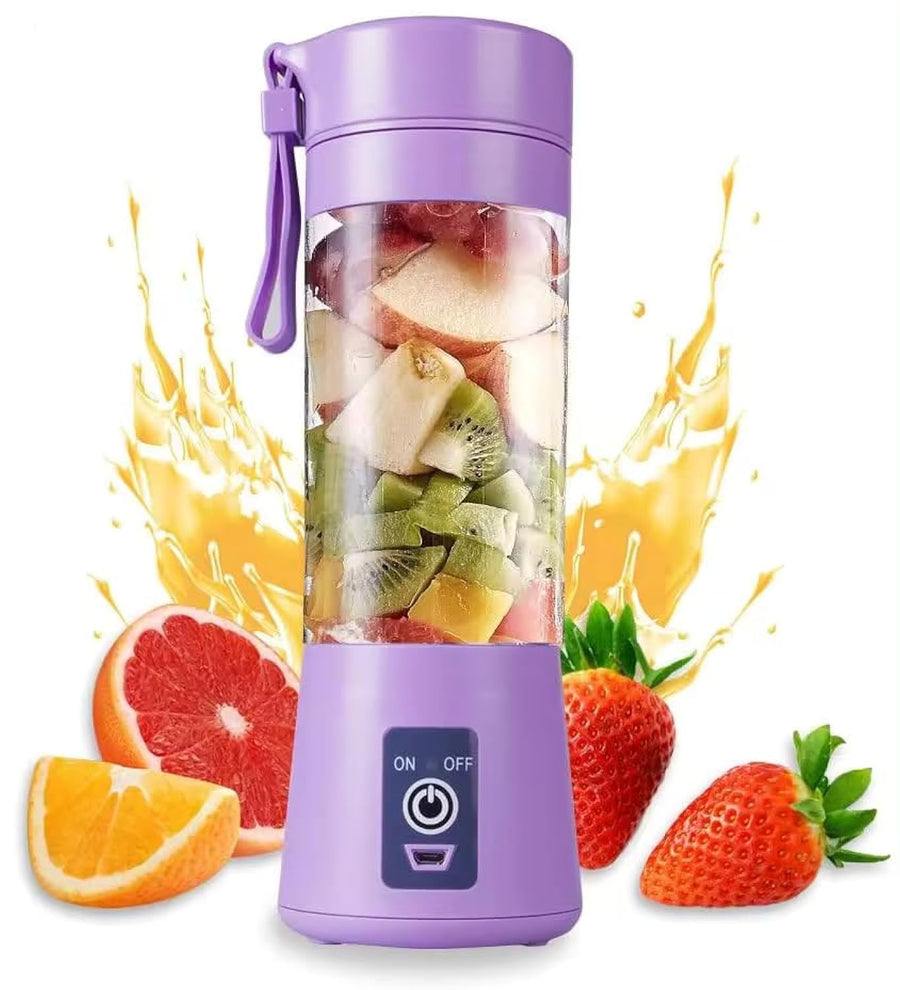 USB Rechargeable Mini Juicer Blender — Portable, 380ML