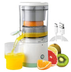 Electric Juicer Orange Squeezer Citrus Press Lemons, Portable USB Charging Electric Juicer