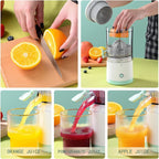 Electric Juicer Orange Squeezer Citrus Press Lemons, Portable USB Charging Electric Juicer