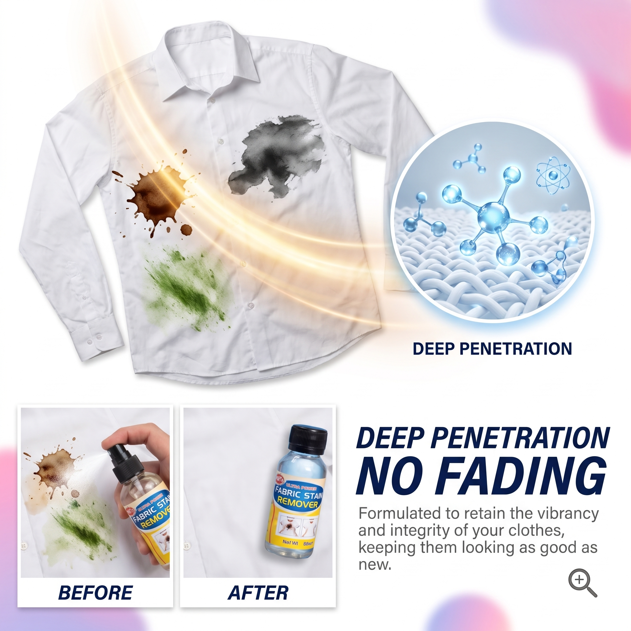 Wysh Instant Multi-Fabric Stain Remover