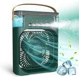 Portable Humidifier Air Cooler Mist Fan Mini Cooler for Home