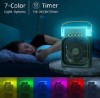 Portable Humidifier Air Cooler Mist Fan Mini Cooler for Home