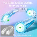 Portable Neck Fan, Hands Free Bladeless Fan