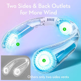 Portable Neck Fan, Hands Free Bladeless Fan