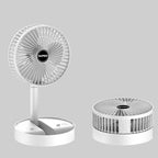Portable Table Fan — USB Type-C Rechargeable, 3 Speed Settings
